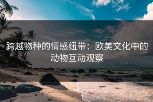 跨越物种的情感纽带：欧美文化中的动物互动观察