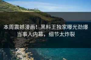 本周震撼漫画！黑料王独家曝光劲爆当事人内幕，细节太炸裂