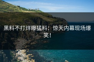 黑料不打烊曝猛料：惊天内幕现场爆笑！