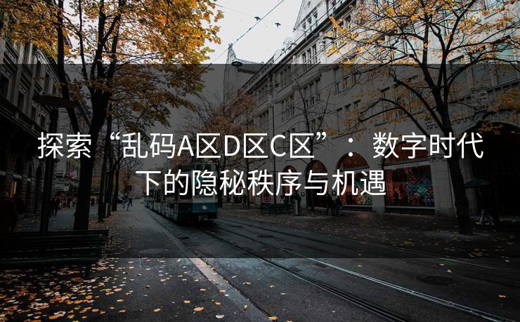 探索“乱码A区D区C区”：数字时代下的隐秘秩序与机遇